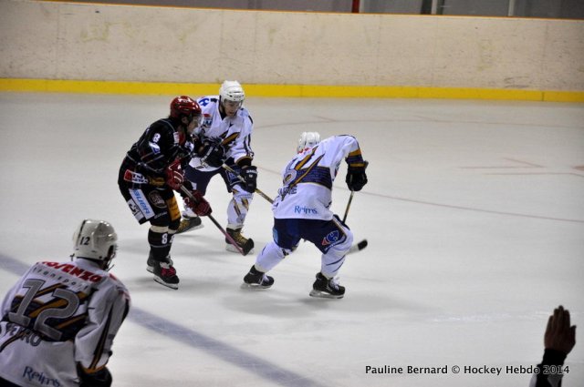 Photo hockey match Reims* - Mont-Blanc le 18/10/2014