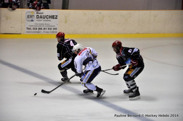 Photo hockey match Reims* - Mont-Blanc le 18/10/2014