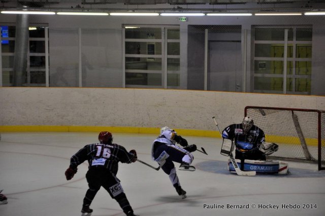Photo hockey match Reims* - Mont-Blanc le 18/10/2014