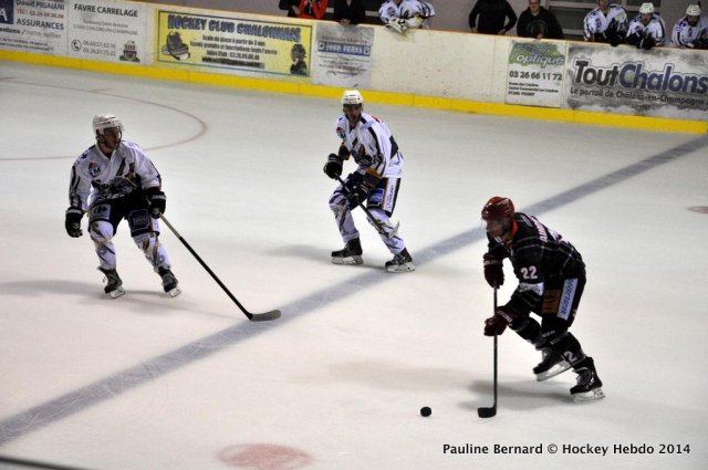 Photo hockey match Reims* - Mont-Blanc le 18/10/2014