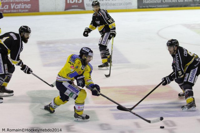 Photo hockey match Rouen - Dunkerque le 21/10/2014