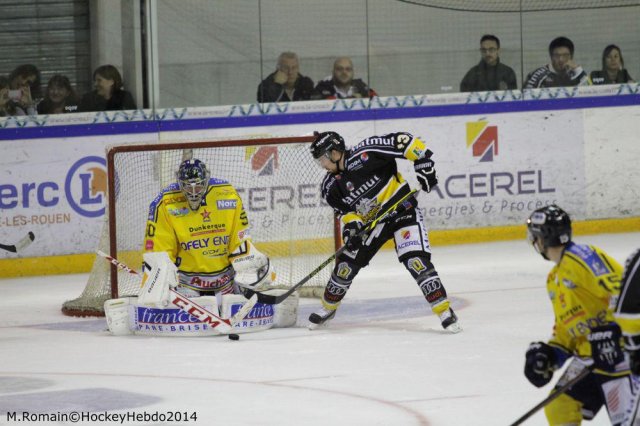 Photo hockey match Rouen - Dunkerque le 21/10/2014