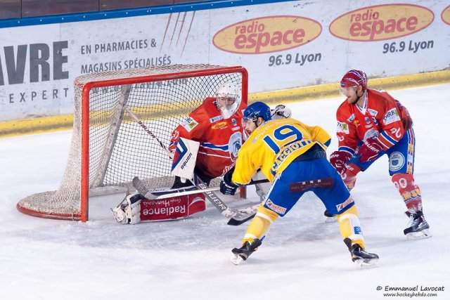 Photo hockey match Lyon - Dijon  le 21/10/2014