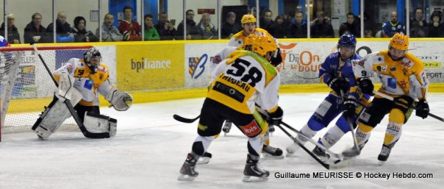 Photo hockey match Dijon  - Strasbourg  le 25/10/2014