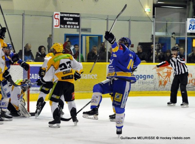 Photo hockey match Dijon  - Strasbourg  le 25/10/2014