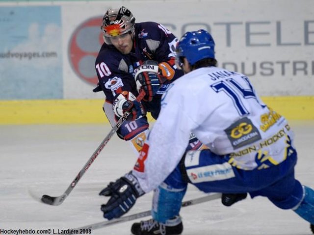 Photo hockey match Grenoble  - Dijon  le 26/12/2008