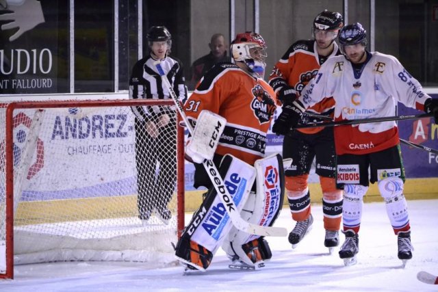 Photo hockey match Epinal  - Caen  le 25/10/2014