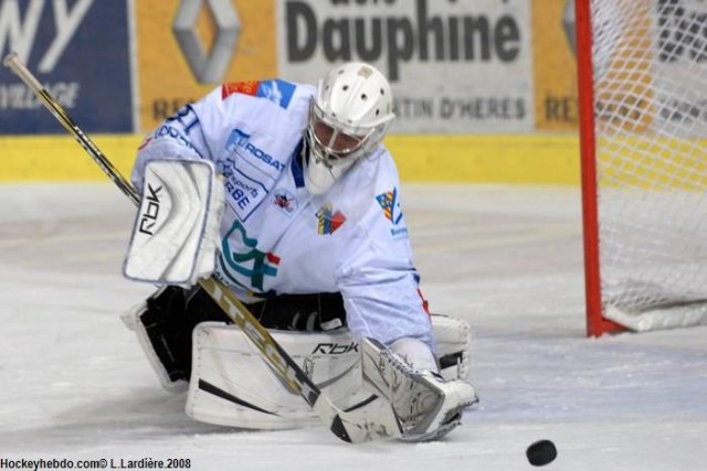 Photo hockey match Grenoble  - Dijon  le 26/12/2008