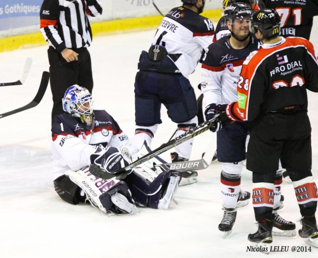Photo hockey match Amiens  - Angers  le 25/10/2014