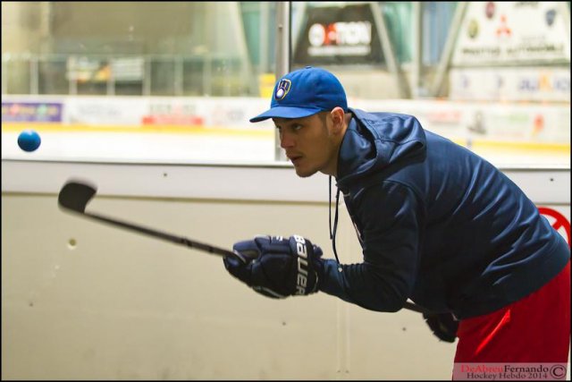 Photo hockey match Epinal  - Angers  le 28/10/2014