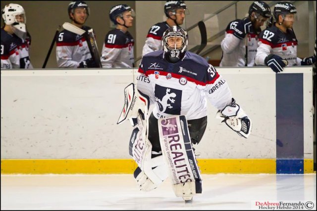 Photo hockey match Epinal  - Angers  le 28/10/2014