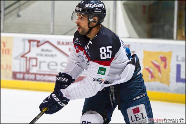 Photo hockey match Epinal  - Angers  le 28/10/2014
