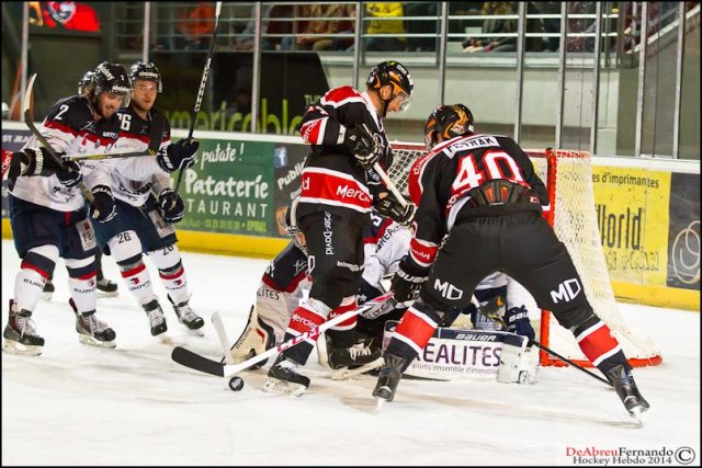 Photo hockey match Epinal  - Angers  le 28/10/2014