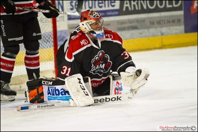 Photo hockey match Epinal  - Angers  le 28/10/2014