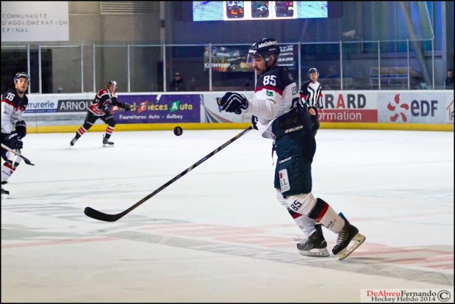 Photo hockey match Epinal  - Angers  le 28/10/2014