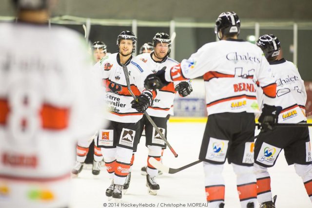 Photo hockey match Strasbourg  - Briançon  le 01/11/2014