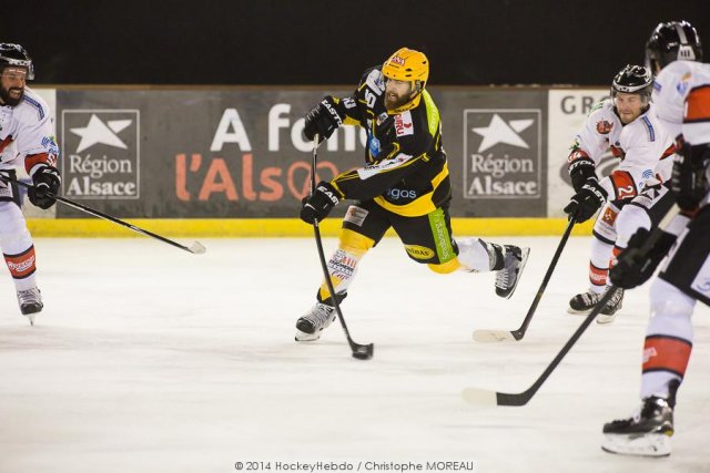 Photo hockey match Strasbourg  - Briançon  le 01/11/2014