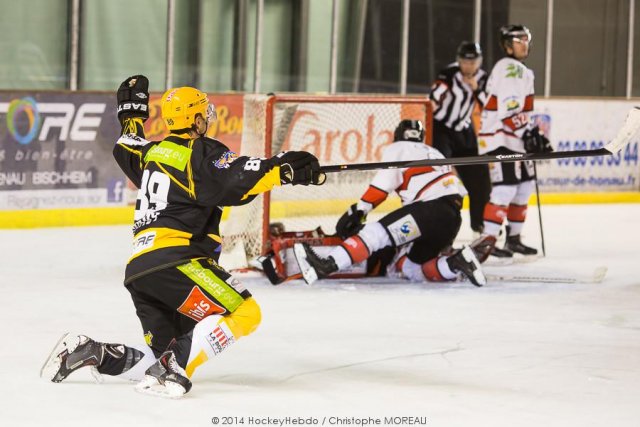 Photo hockey match Strasbourg  - Briançon  le 01/11/2014