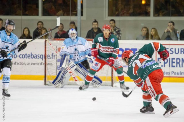 Photo hockey match Anglet - Tours  le 01/11/2014