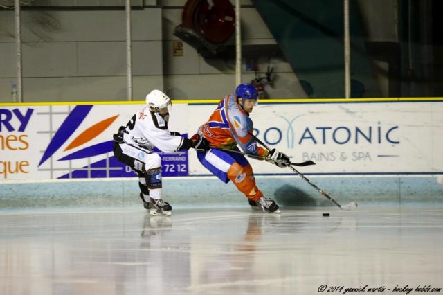 Photo hockey match Clermont-Ferrand II - Orcières le 01/11/2014