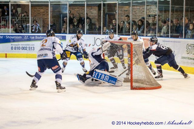 Photo hockey match Angers  - Chamonix  le 01/11/2014