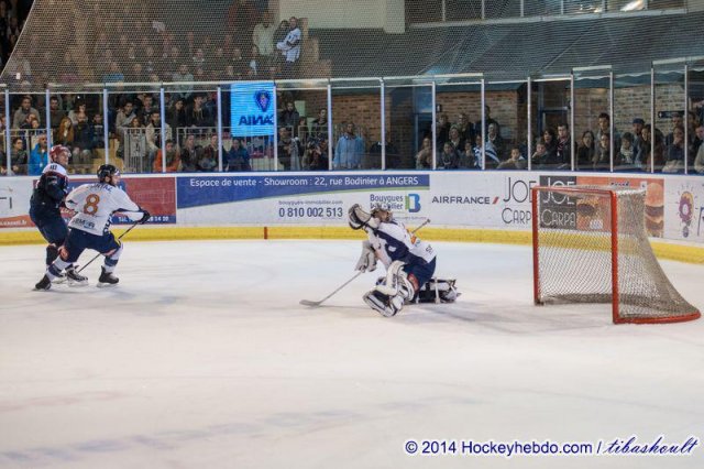 Photo hockey match Angers  - Chamonix  le 01/11/2014