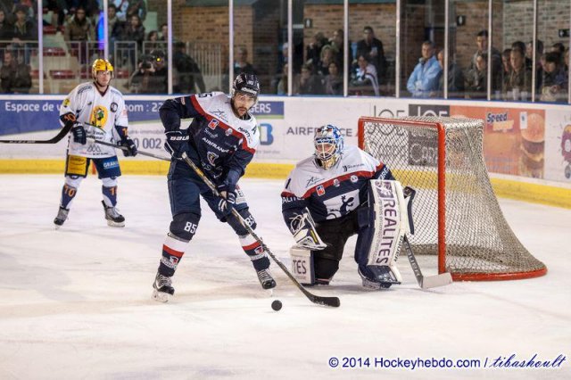 Photo hockey match Angers  - Chamonix  le 01/11/2014