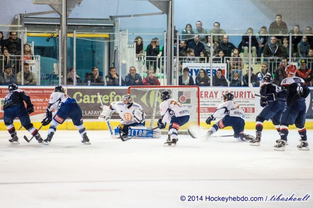 Photo hockey match Angers  - Chamonix  le 01/11/2014