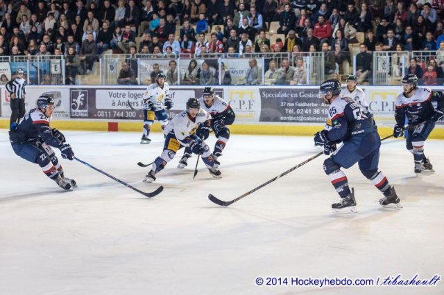 Photo hockey match Angers  - Chamonix  le 01/11/2014