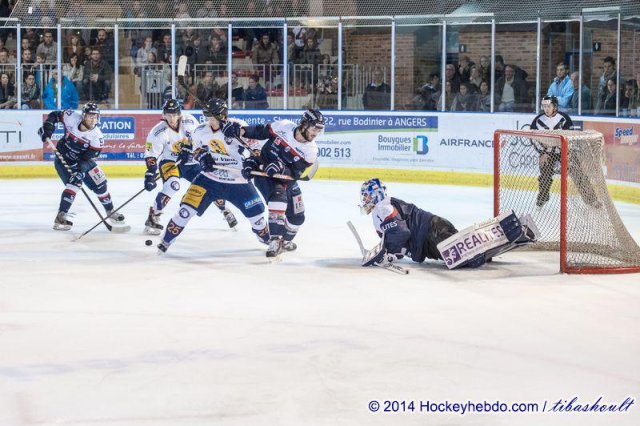 Photo hockey match Angers  - Chamonix  le 01/11/2014