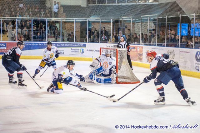 Photo hockey match Angers  - Chamonix  le 01/11/2014