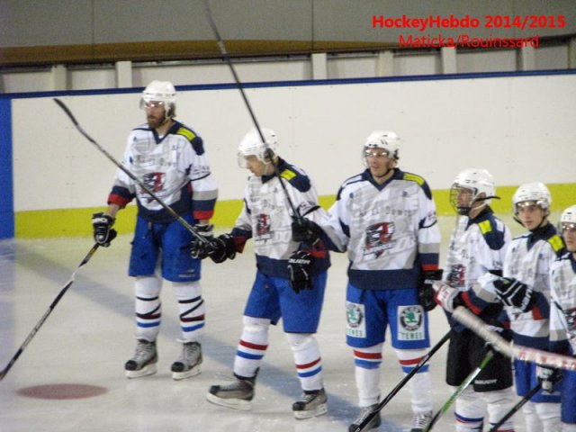 Photo hockey match Besançon - Luxembourg le 08/11/2014