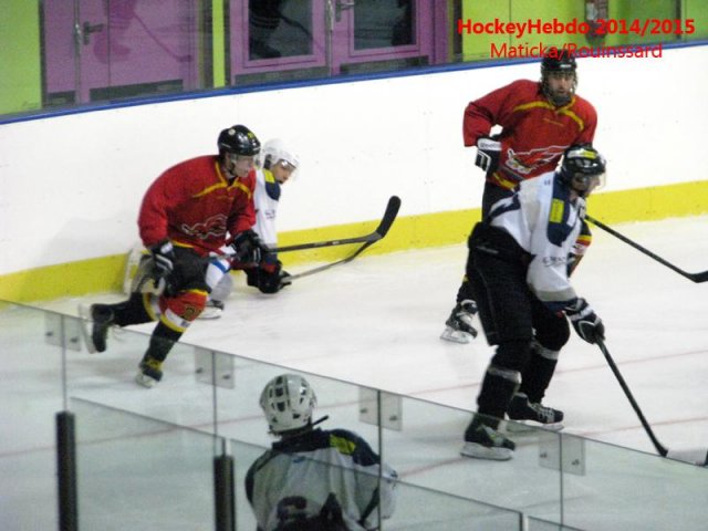 Photo hockey match Besançon - Luxembourg le 08/11/2014