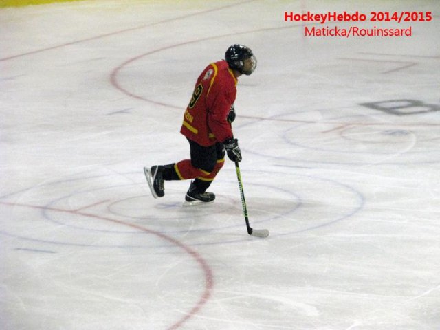 Photo hockey match Besançon - Luxembourg le 08/11/2014