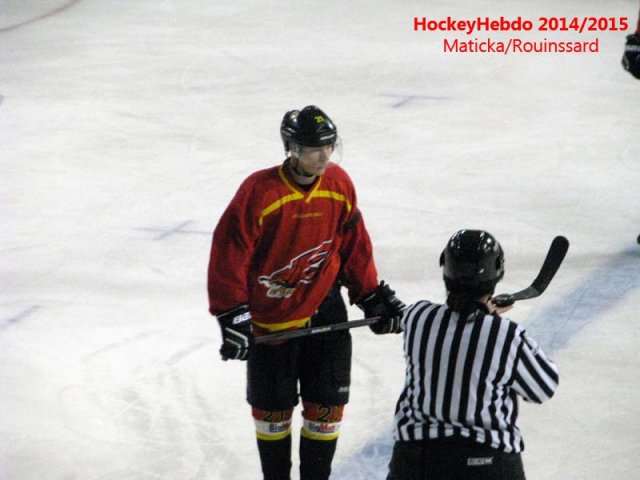 Photo hockey match Besançon - Luxembourg le 08/11/2014