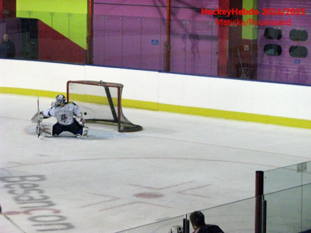Photo hockey match Besançon - Luxembourg le 08/11/2014