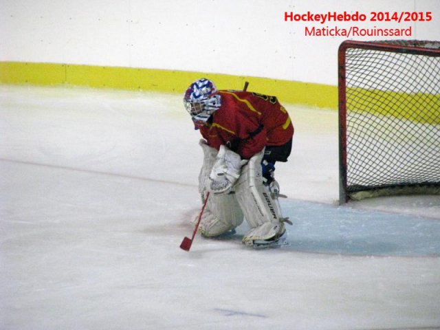 Photo hockey match Besançon - Luxembourg le 08/11/2014
