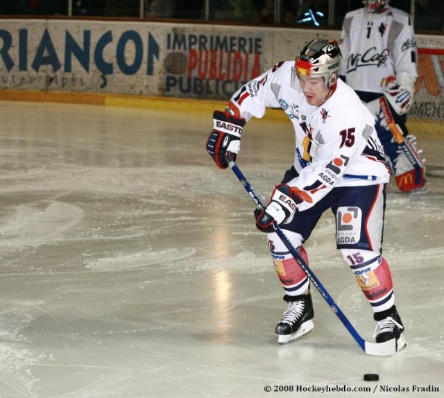 Photo hockey match Briançon  - Grenoble  le 28/12/2008
