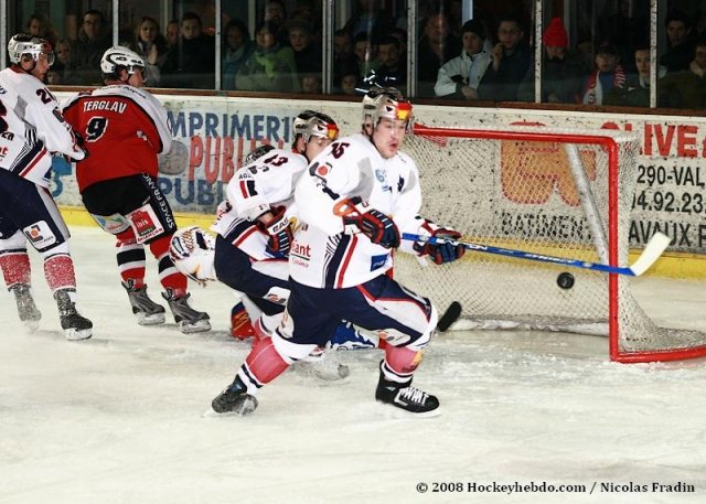 Photo hockey match Briançon  - Grenoble  le 28/12/2008