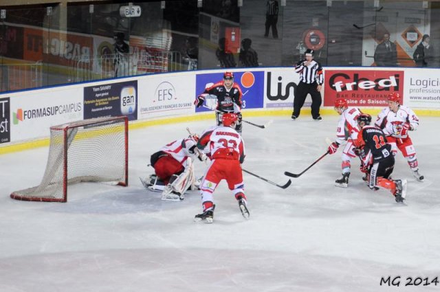 Photo hockey match Bordeaux - Courbevoie  le 10/11/2014