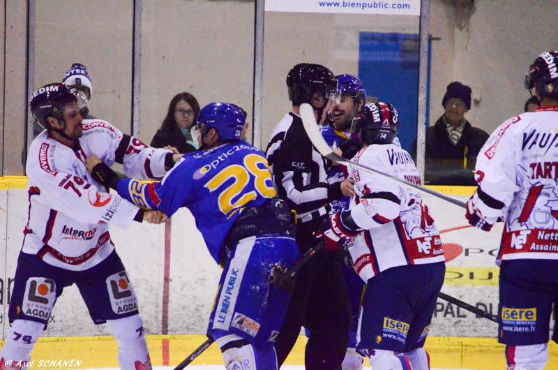 Dijon  2 - 5 Grenoble 