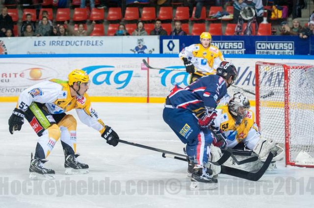 Photo hockey match Grenoble  - Strasbourg  le 14/11/2014