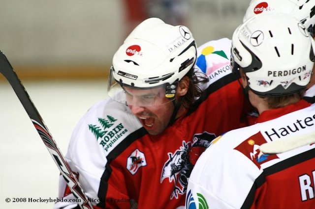 Photo hockey match Briançon  - Grenoble  le 28/12/2008