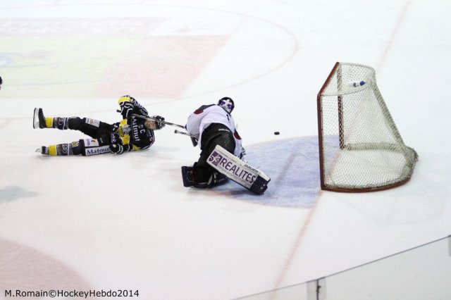 Photo hockey match Rouen - Angers  le 16/11/2014