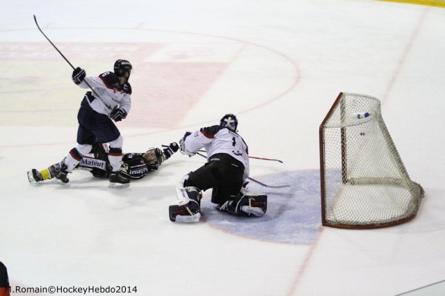 Photo hockey match Rouen - Angers  le 16/11/2014