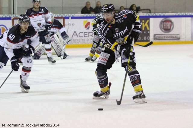 Photo hockey match Rouen - Angers  le 16/11/2014