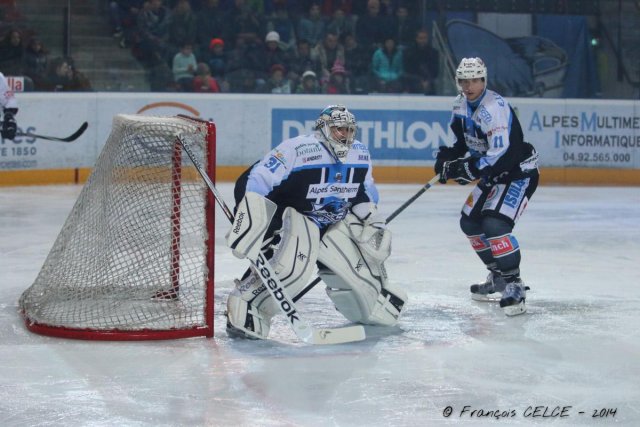 Photo hockey match Gap  - Chamonix  le 16/11/2014