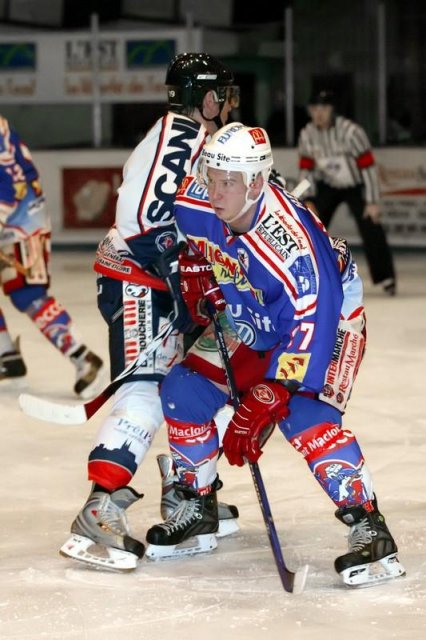 Photo hockey match Epinal  - Angers  le 08/12/2007