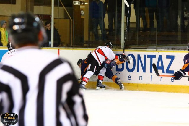 Photo hockey match Chamonix  - Briançon  le 19/11/2014