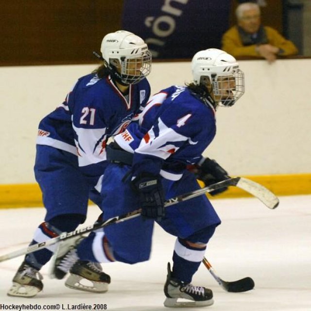Photo hockey reportage Mondial U18: Les françaises dans le coup!